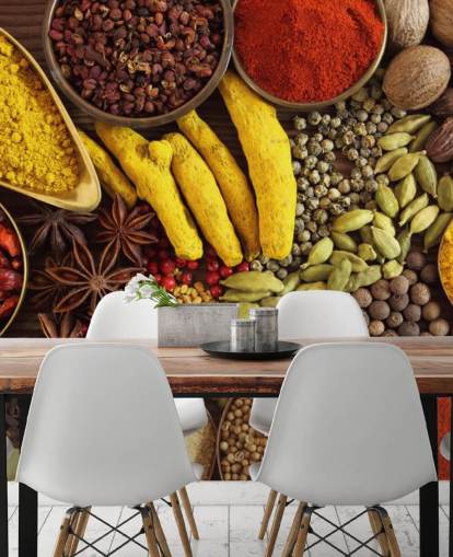 Collection of Spices Wallpaper Collection of Spices Wallpaper