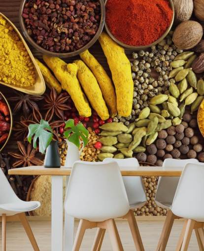 Collection of Spices Wallpaper Collection of Spices Wallpaper
