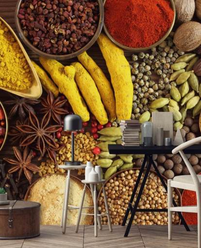 Papel pintado Colección de especias