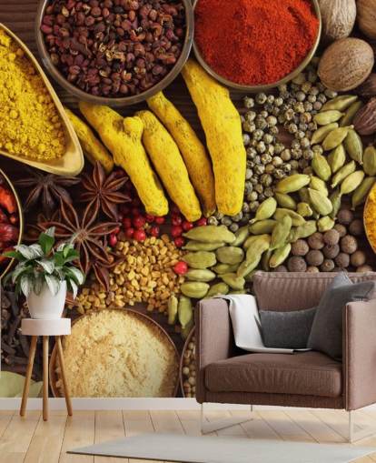 Collection of Spices Wallpaper Collection of Spices Wallpaper