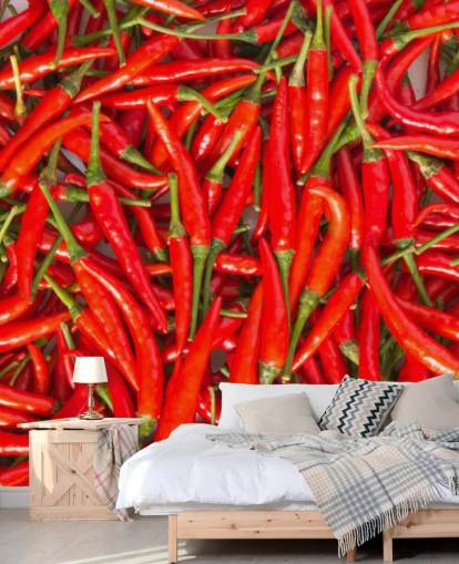 Fondo de pantalla de pimientos picantes