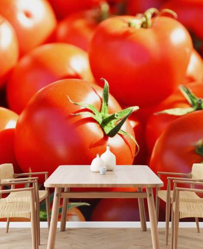 Fondo de pantalla de cerca de tomates jugosos