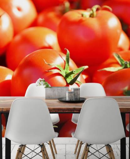 Fondo de pantalla de cerca de tomates jugosos