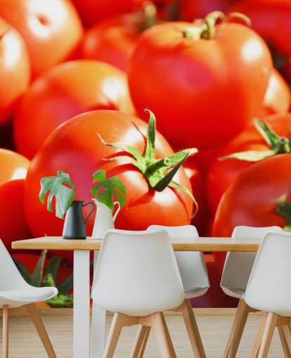 Fondo de pantalla de cerca de tomates jugosos