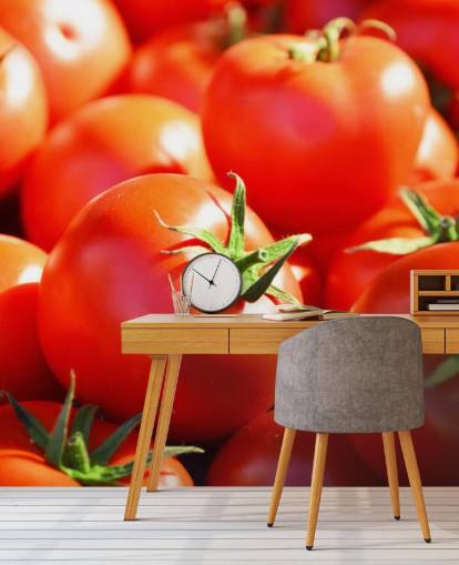 Fondo de pantalla de cerca de tomates jugosos