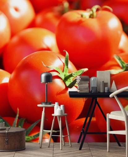 Fondo de pantalla de cerca de tomates jugosos