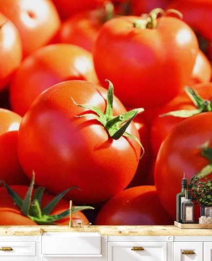 Fondo de pantalla de cerca de tomates jugosos