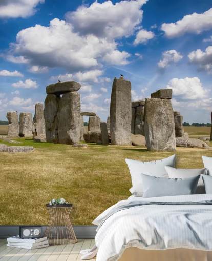 Stonehenge on a Sunny Day Wallpaper Mural
