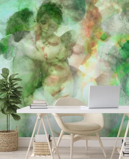 Fondo de pantalla abstracto ángel Fondo de pantalla abstracto ángel