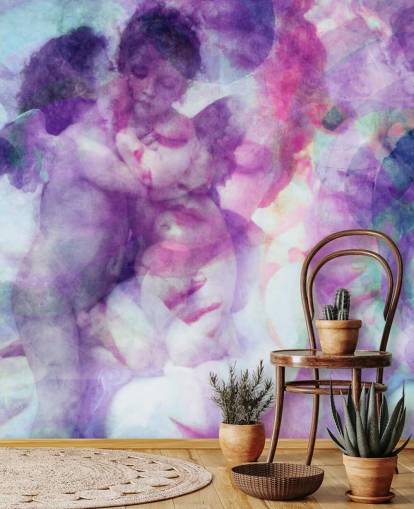 abstrait nuageux violet des anges papier peint abstrait nuageux violet des anges papier peint