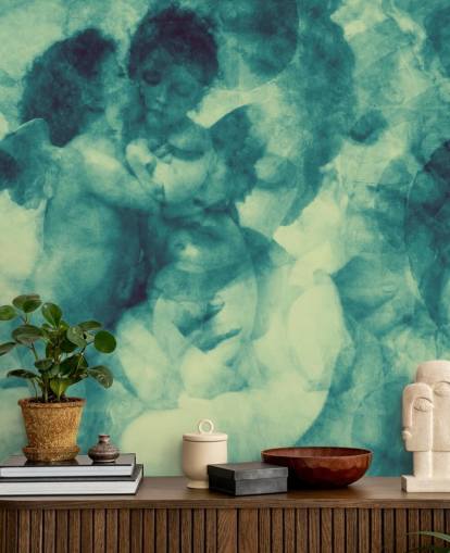 angel turquoise abstract wallpaper angel turquoise abstract wallpaper