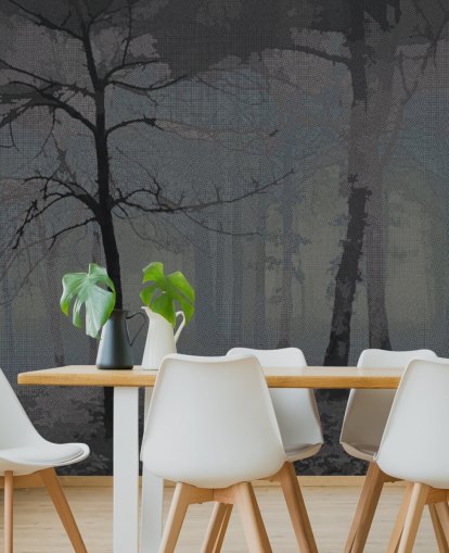 papel de parede floresta negra