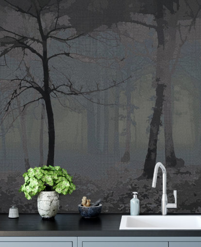 fondo de pantalla black forest