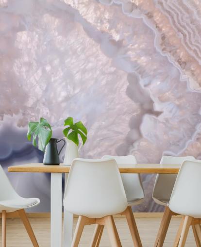 paars marmer effect behang