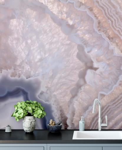 purple marble effect wallpaper