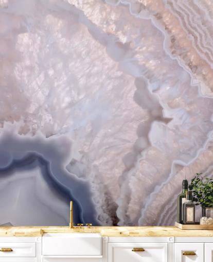 lila marmor effekt tapet