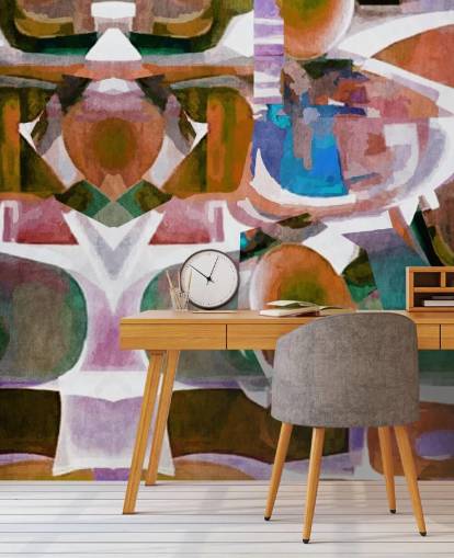 Brown Shapes Abstract Wallpaper Brown Shapes Abstract Wallpaper