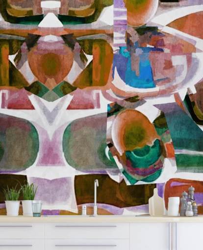 Brun former Abstrakt Bakgrund Brun former Abstrakt Bakgrund