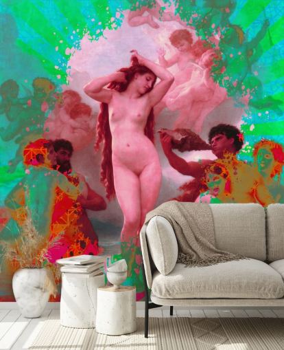 green and pink abstract art vintage art wallpaper green and pink abstract art vintage art wallpaper