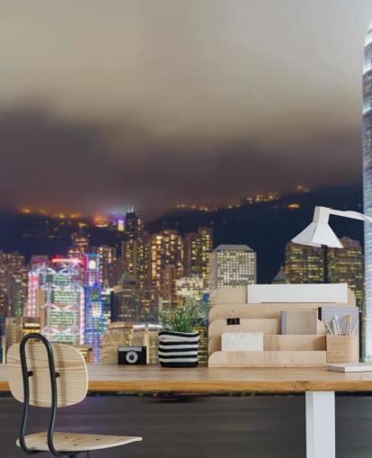 colourful hong kong at night wallpaper colourful hong kong at night wallpaper