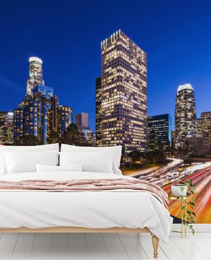 Los Angeles-lys Los Angeles Lights Bakgrunn 