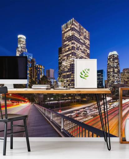 Lichter von Los Angeles Hintergrundbild „Los Angeles Lights“ 