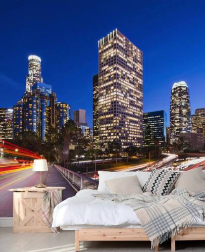 Los Angeles-lys Los Angeles Lights Bakgrunn 