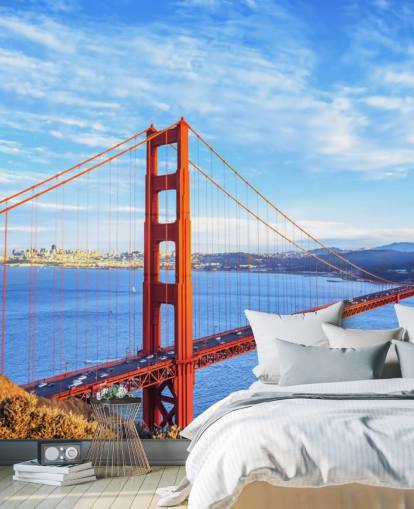 san francisco punainen silta tapetti