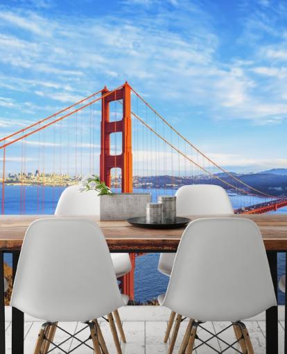 san francisco red bridge wallpaper