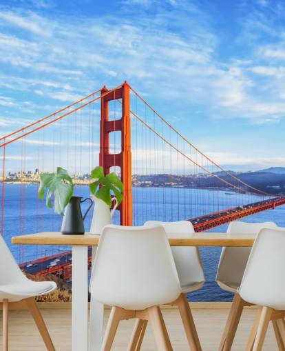 san francisco red bridge wallpaper