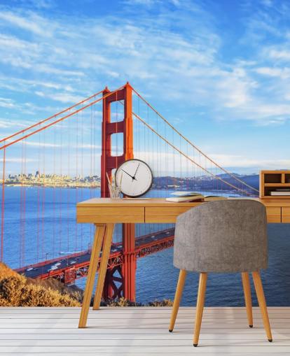 San Francisco rote Brücke Tapete