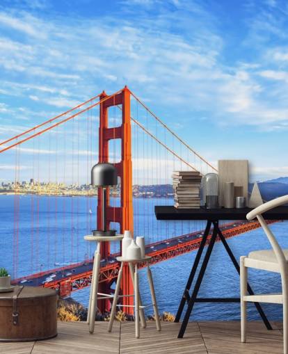 san francisco red bridge wallpaper
