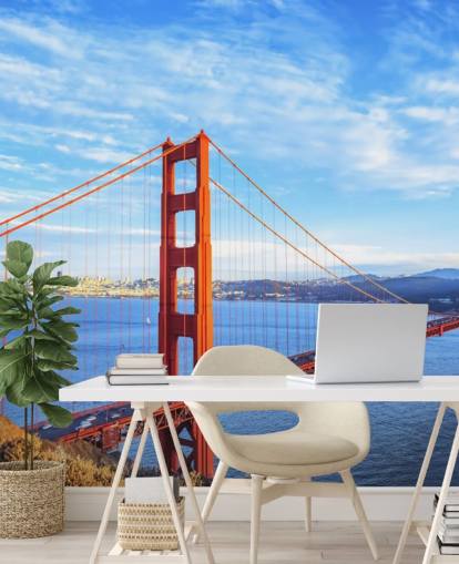 san francisco red bridge wallpaper