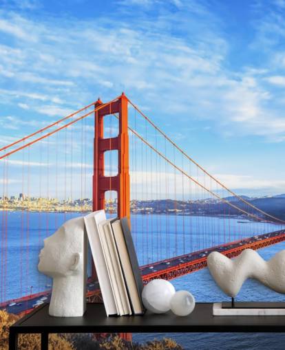 San Francisco rote Brücke Tapete