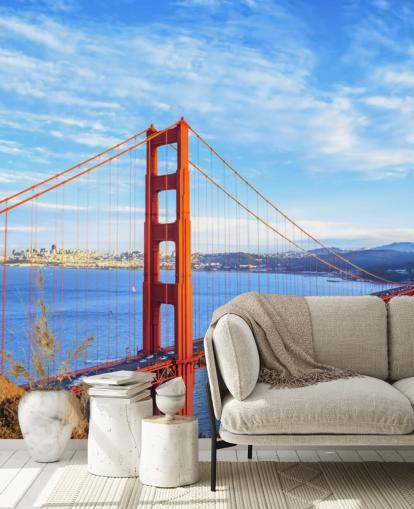 San Francisco rote Brücke Tapete