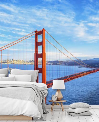 san francisco red bridge wallpaper