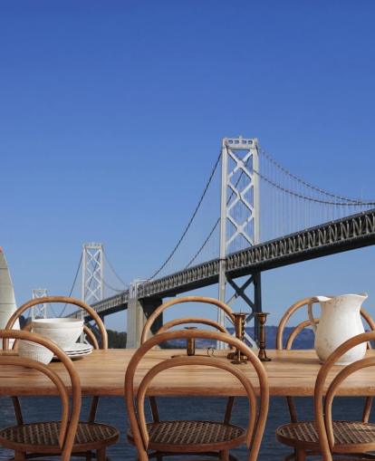 white bridge wallpaper