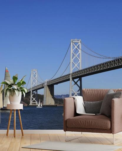 valkoinen silta tapetti