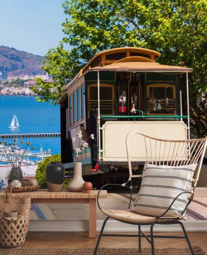 San Francisco Street Wall Mural Wallpaper