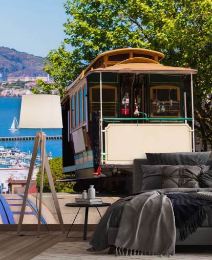 San Francisco Street Bil Wall Mural Wallpaper San Francisco Street Bil Wall Mural Wallpaper