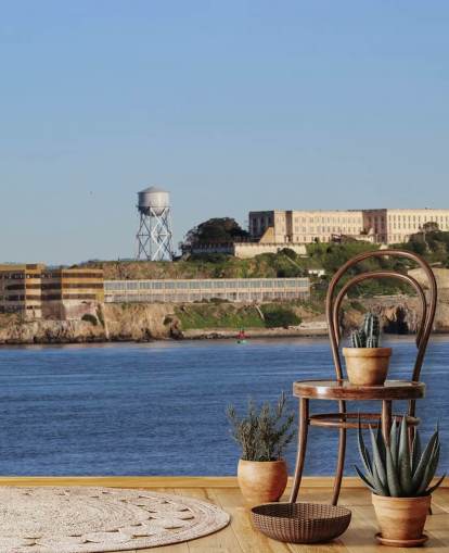 Ilha de Alcatraz Wall Mural Wallpaper