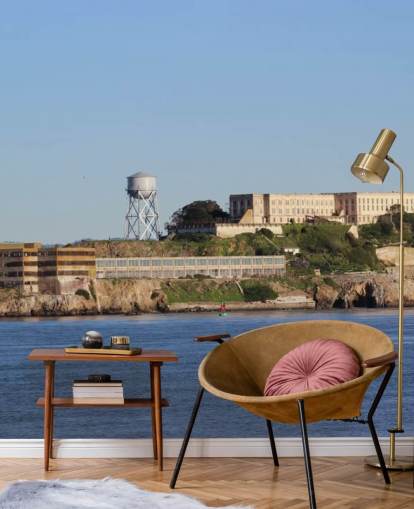 Ilha de Alcatraz Wall Mural Wallpaper Ilha de Alcatraz Wall Mural Wallpaper