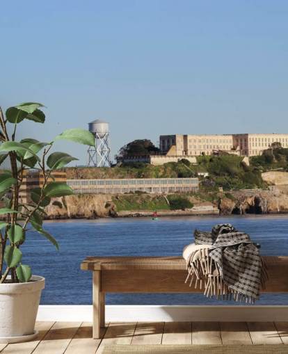 Isla de Alcatraz Wall Mural Wallpaper