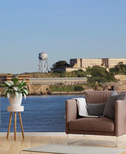 Ilha de Alcatraz Wall Mural Wallpaper