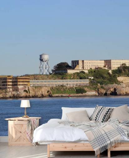Alcatraz eiland Wall Mural Wallpaper