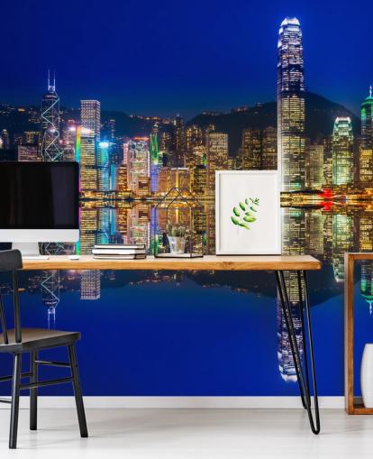 blauwe lucht en water hong kong behang blauwe lucht en water hong kong behang