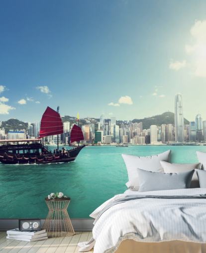 Sol del puerto de Hong Kong Hong Kong Harbour Sun 