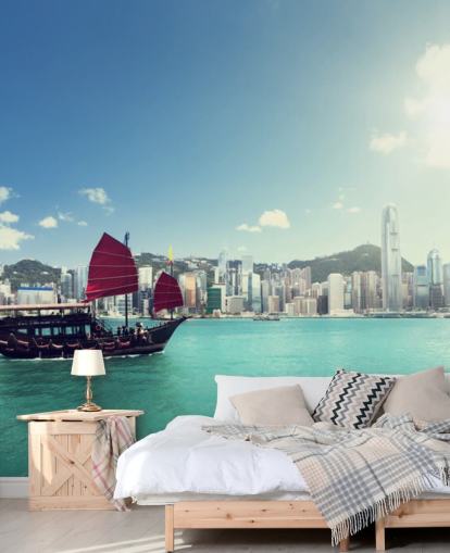 Sol del puerto de Hong Kong Hong Kong Harbour Sun 