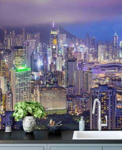 Hong Kong Island Skyline Hong Kong Island Skyline Wallpaper 
