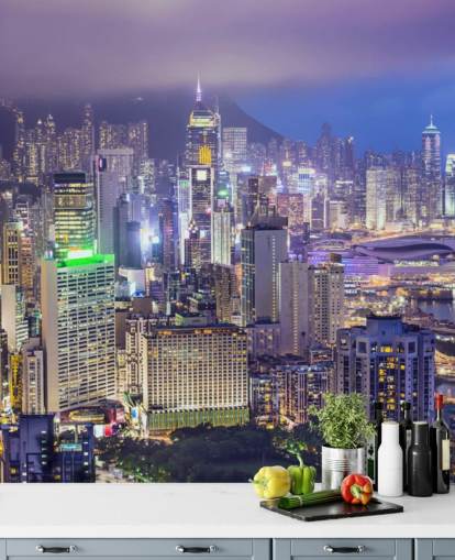 Hong Kong Island Skyline Hong Kong Island Skyline Wallpaper 